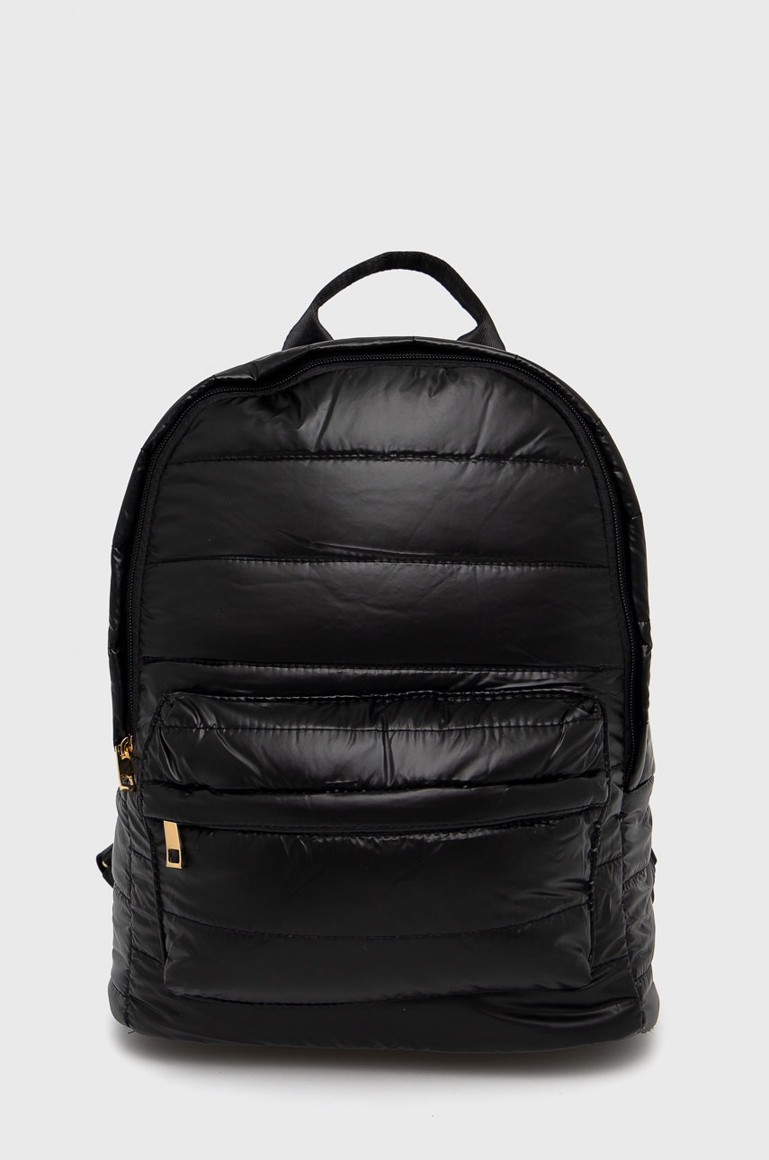 Answear Lab Rucsac femei, culoarea negru, mare, material neted