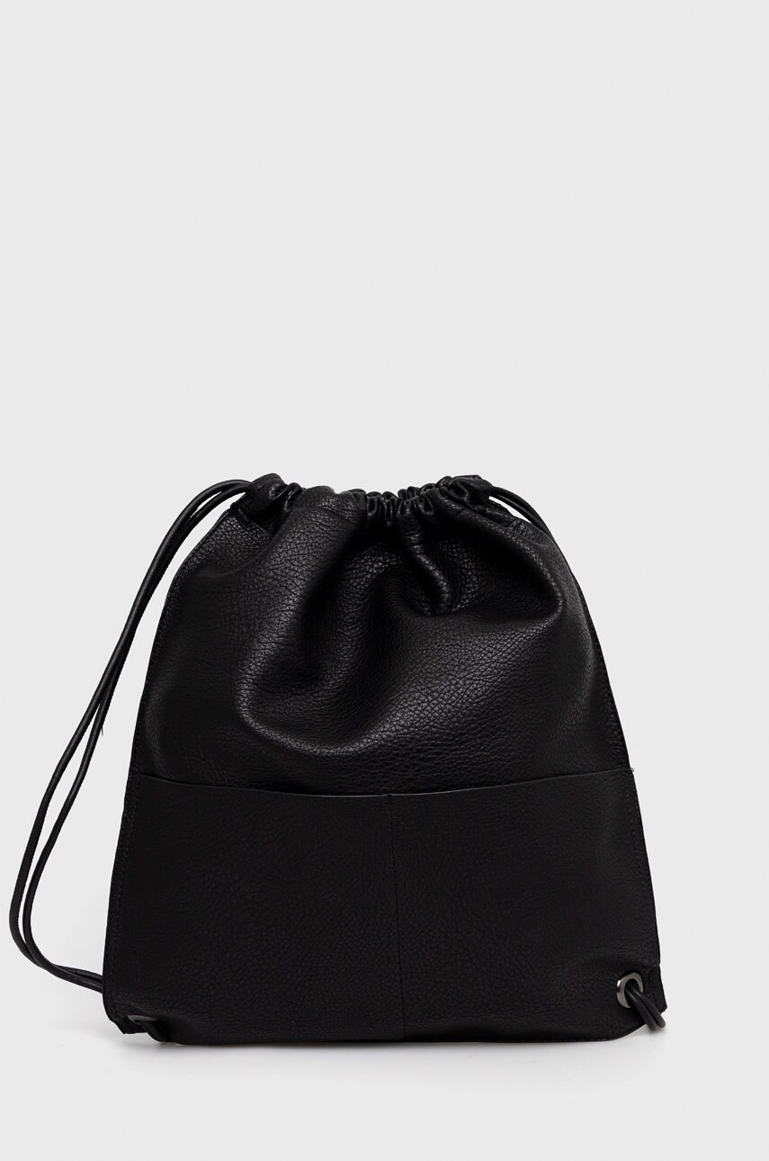 Answear Lab Rucsac femei, culoarea negru, material neted Answear Lab