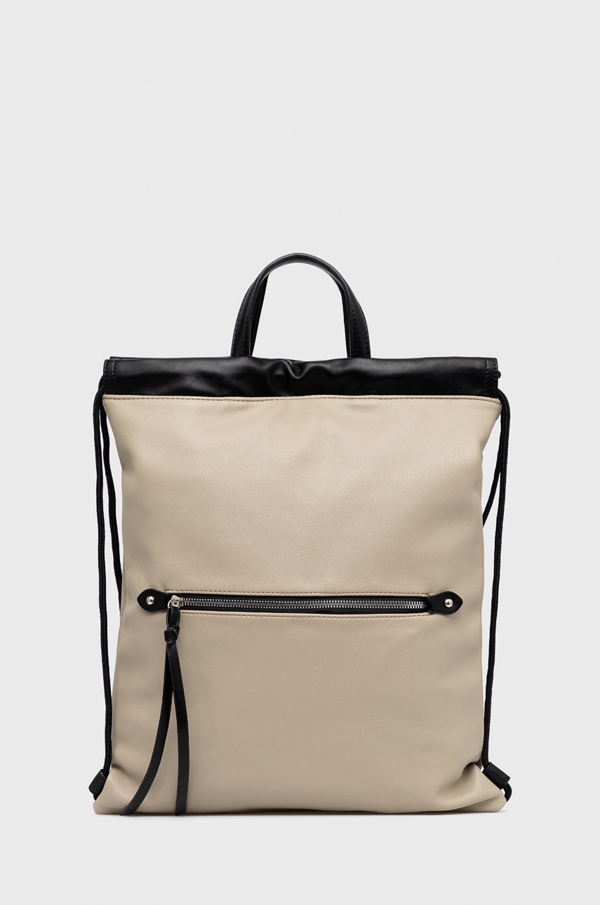 Answear lab rucsac femei, culoarea verde, neted