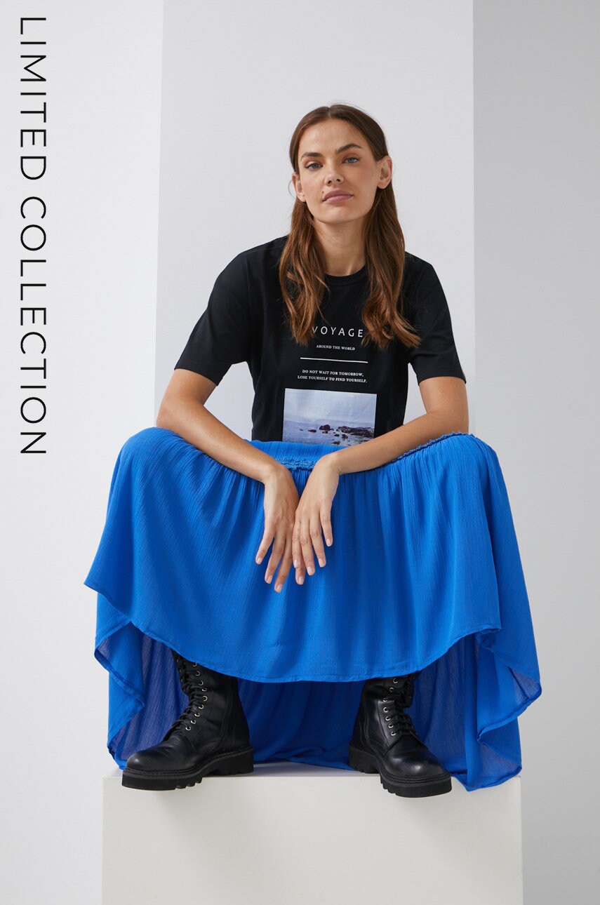 Answear Lab fusta maxi, evazati