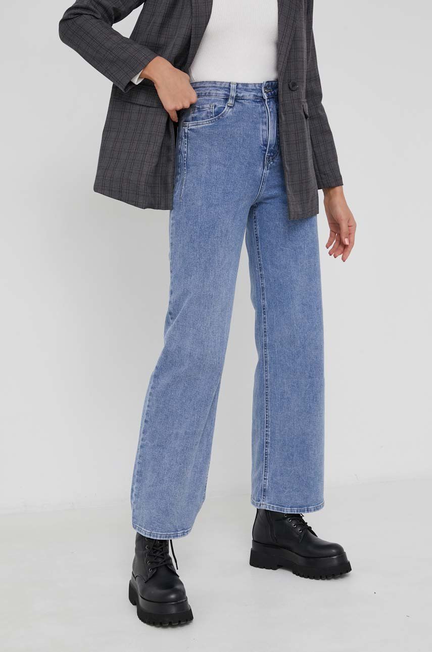 Answear Lab Jeans femei, high waist Answear Lab imagine 2022 13clothing.ro