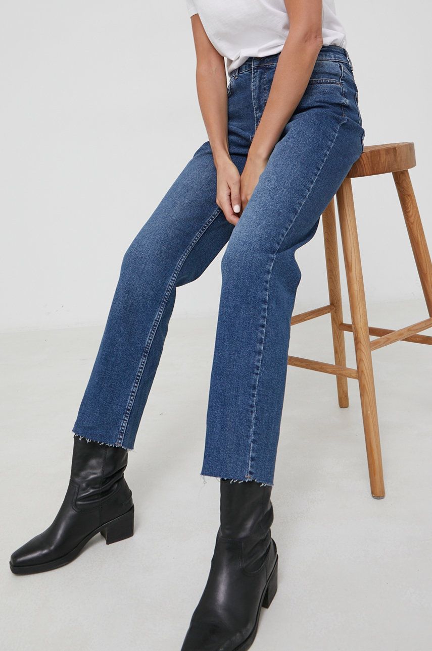 Answear Lab jeansi femei , high waist Answear Lab imagine noua 2022