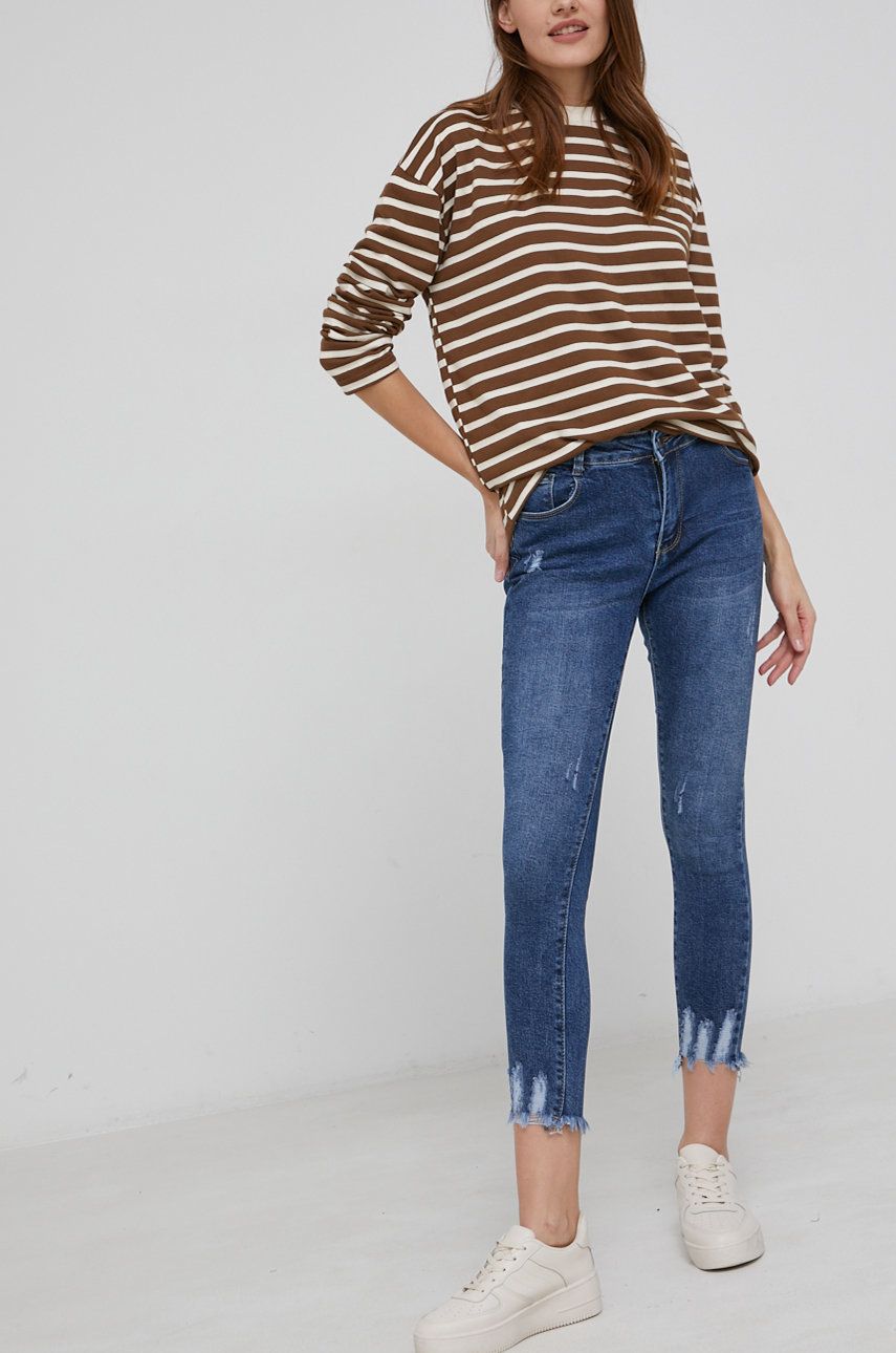 Answear Lab Jeans femei, medium waist ANSWEAR ANSWEAR
