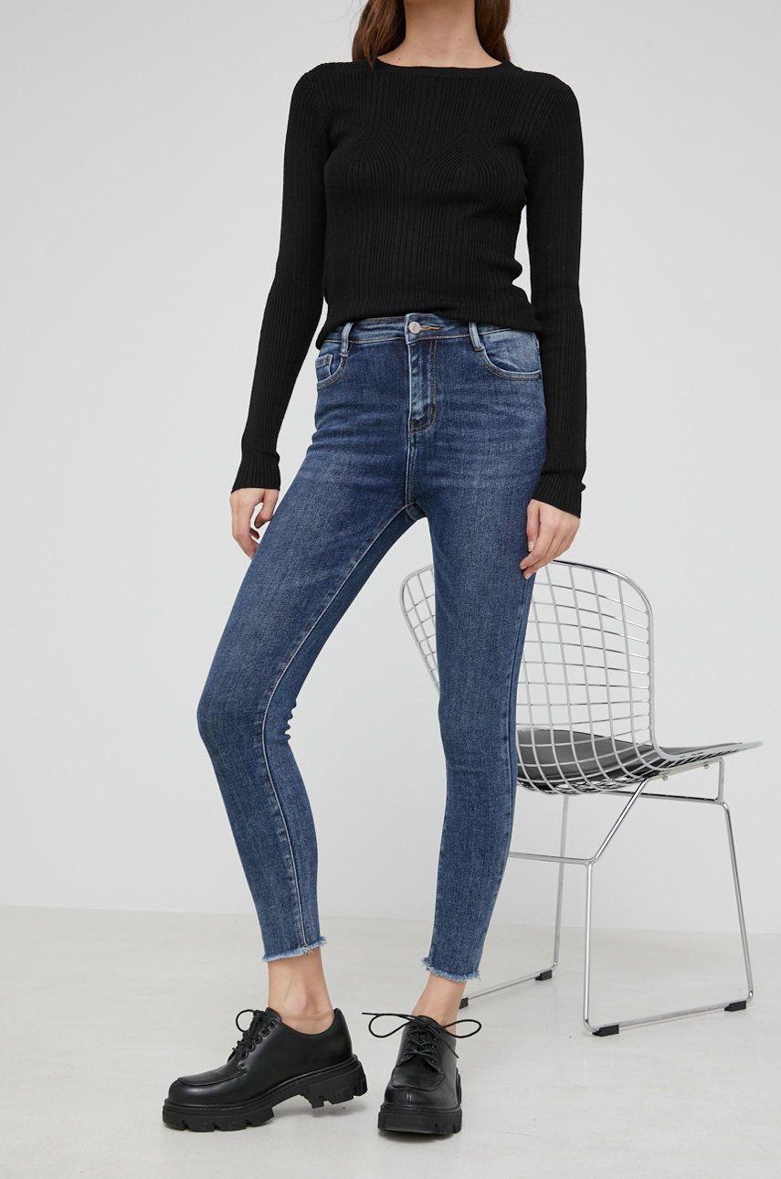 Answear Lab jeansi High Waist femei , high waist 2022 ❤️ Pret Super answear imagine noua 2022