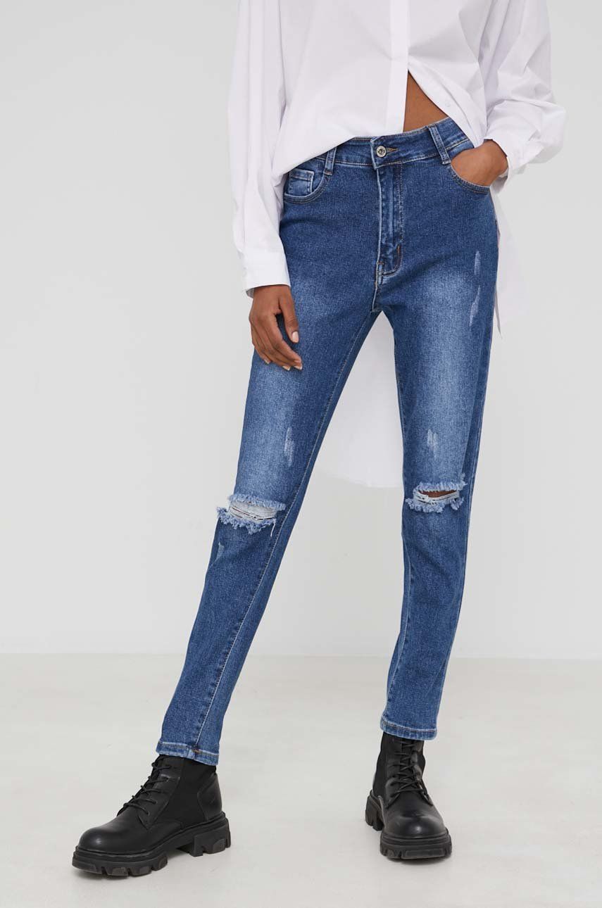 Answear Lab jeansi Push-up femei high waist