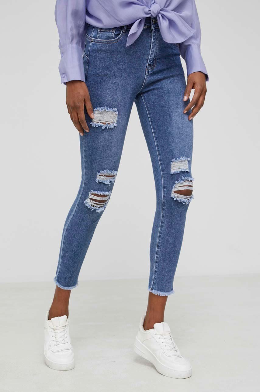 Answear Lab jeansi Push-up femei, medium waist Answear Lab