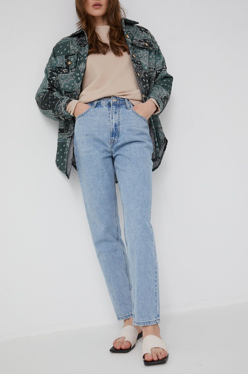 Answear Lab jeansi Organic Cotton, premium Jeans femei , high waist 2022 ❤️ Pret Super answear imagine noua 2022