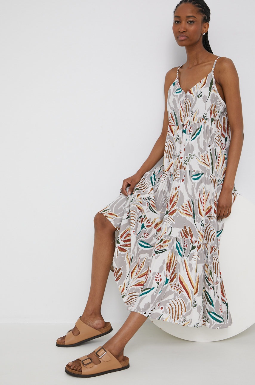 

Платье Answear Lab цвет серый midi oversize