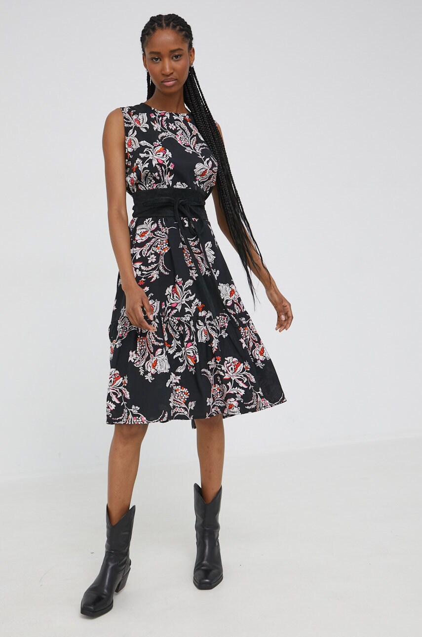 

Сукня Answear Lab колір чорний mini oversize