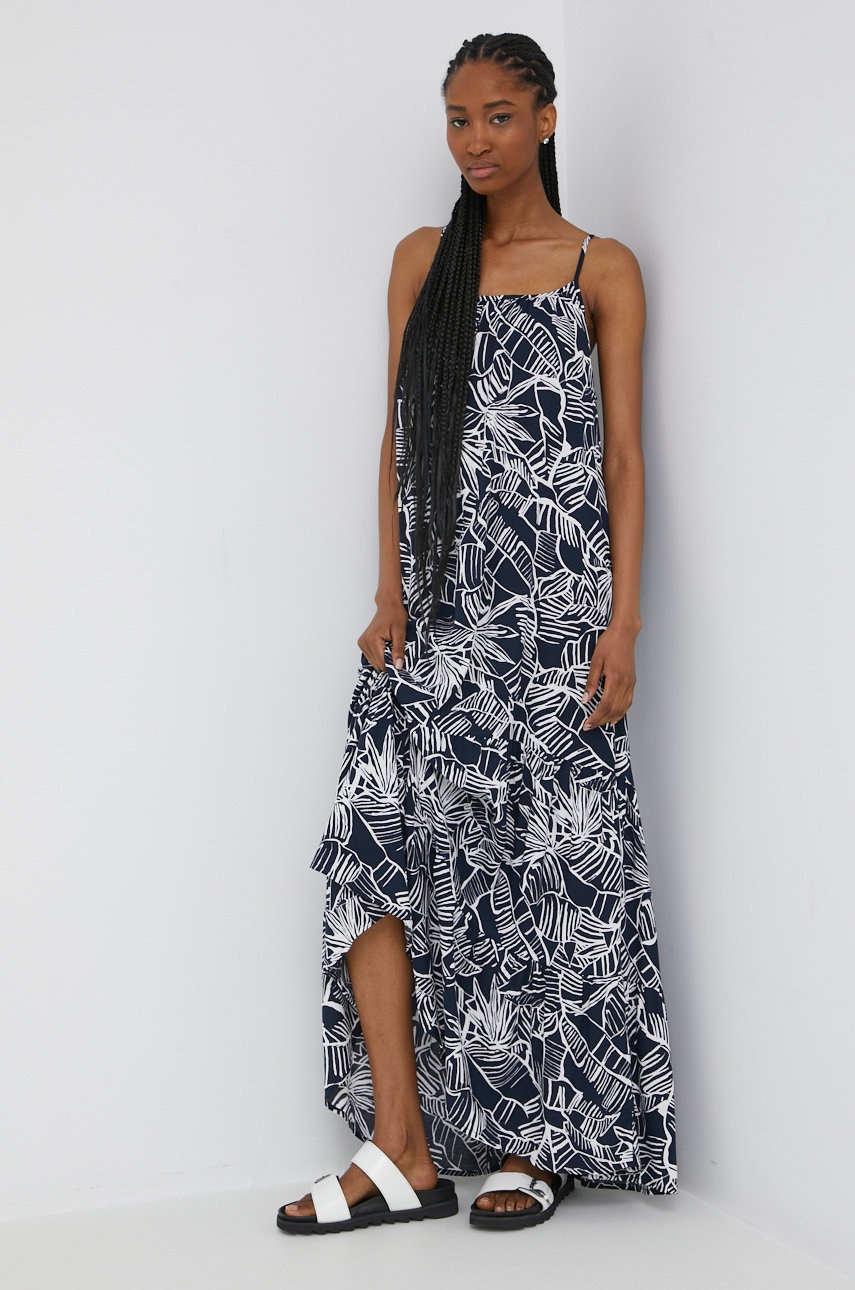 

Сукня Answear Lab колір синій maxi oversize