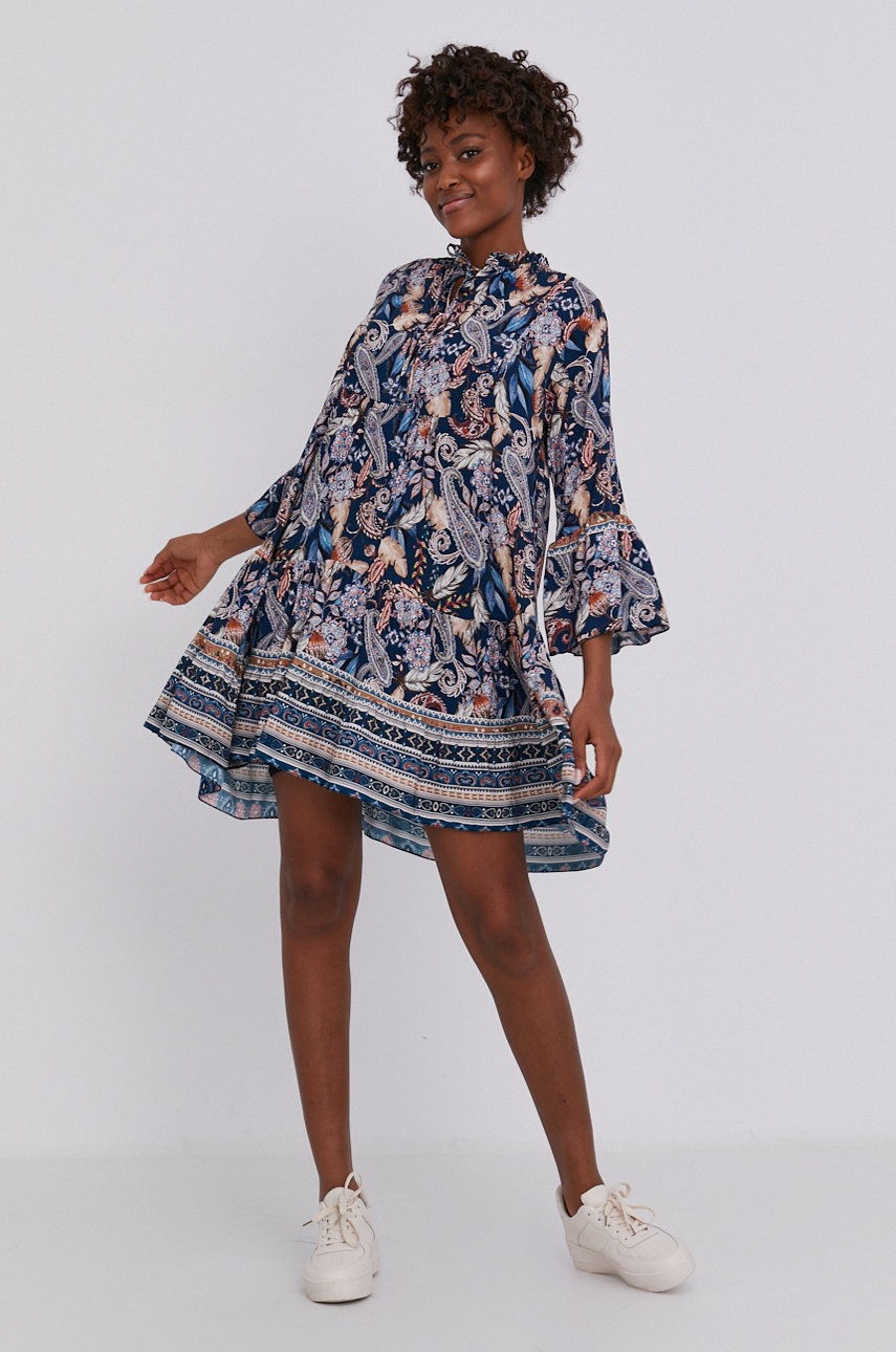 

Сукня Answear Lab колір синій mini oversize
