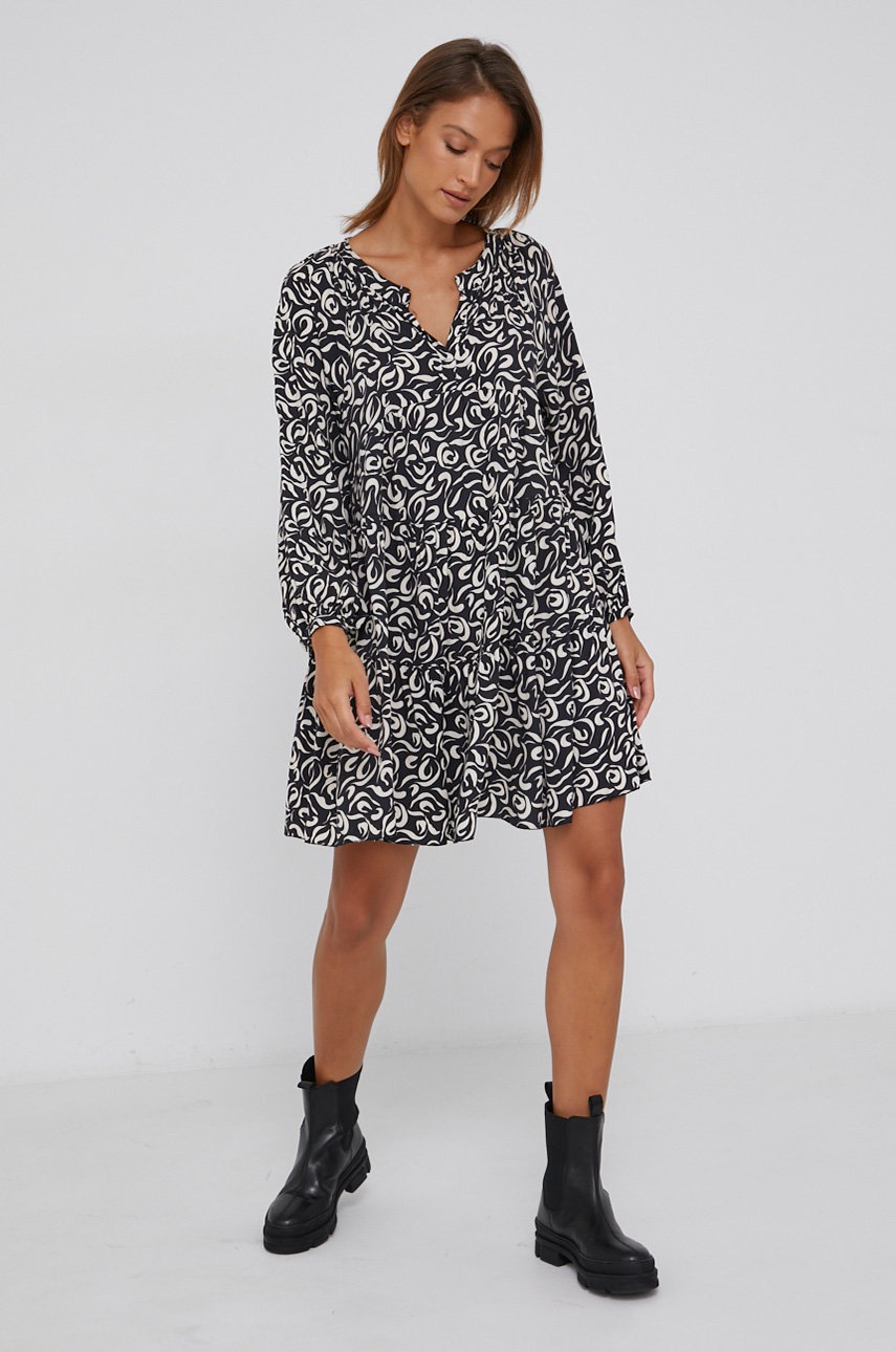 

Сукня Answear Lab колір чорний mini oversize