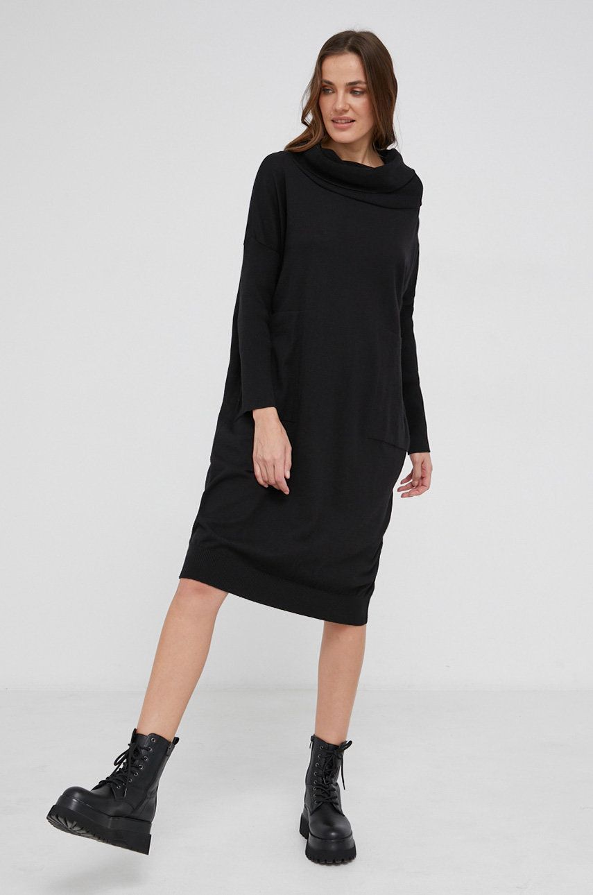 

Сукня Answear Lab колір чорний mini oversize