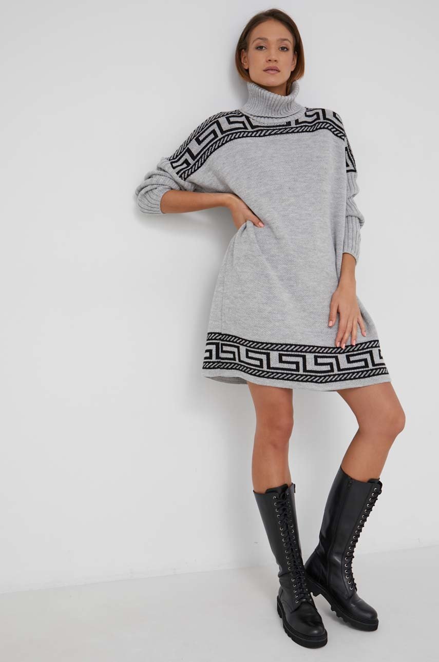 

Сукня Answear Lab колір сірий mini oversize