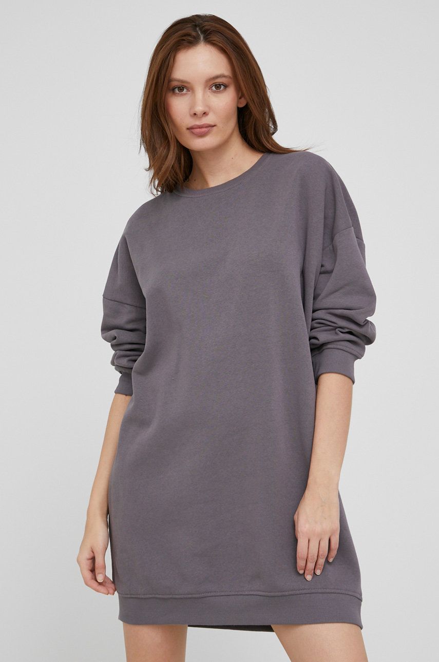 Сукня Answear Lab колір сірий mini oversize
