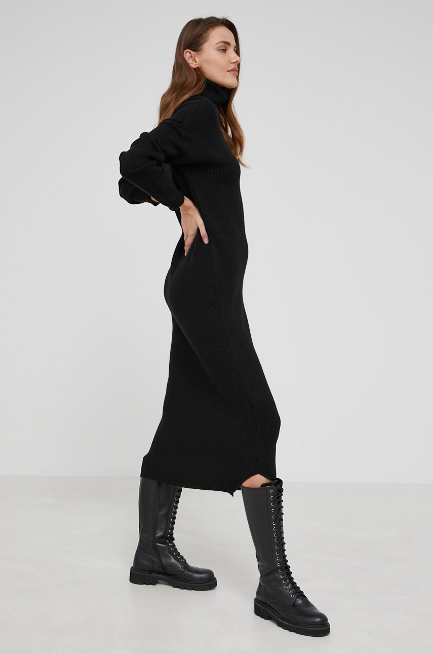 

Сукня Answear Lab колір чорний maxi oversize