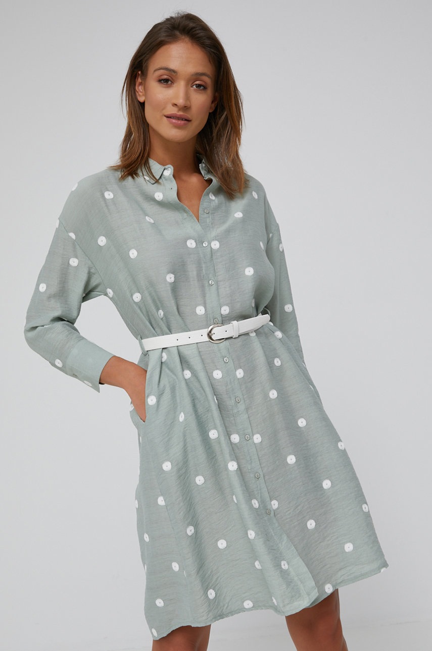 

Сукня Answear Lab колір бірюзовий mini oversize
