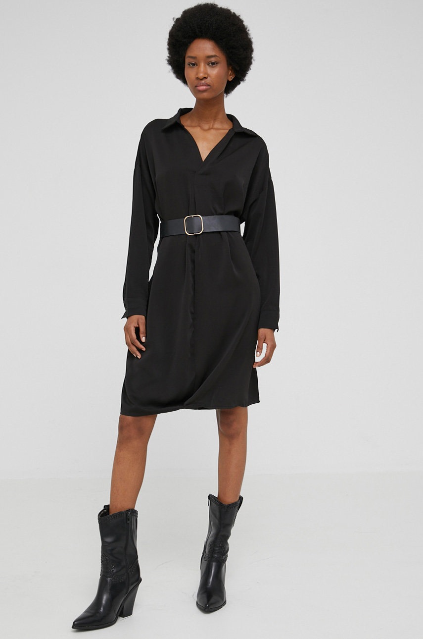 

Платье Answear Lab цвет чёрный mini oversize
