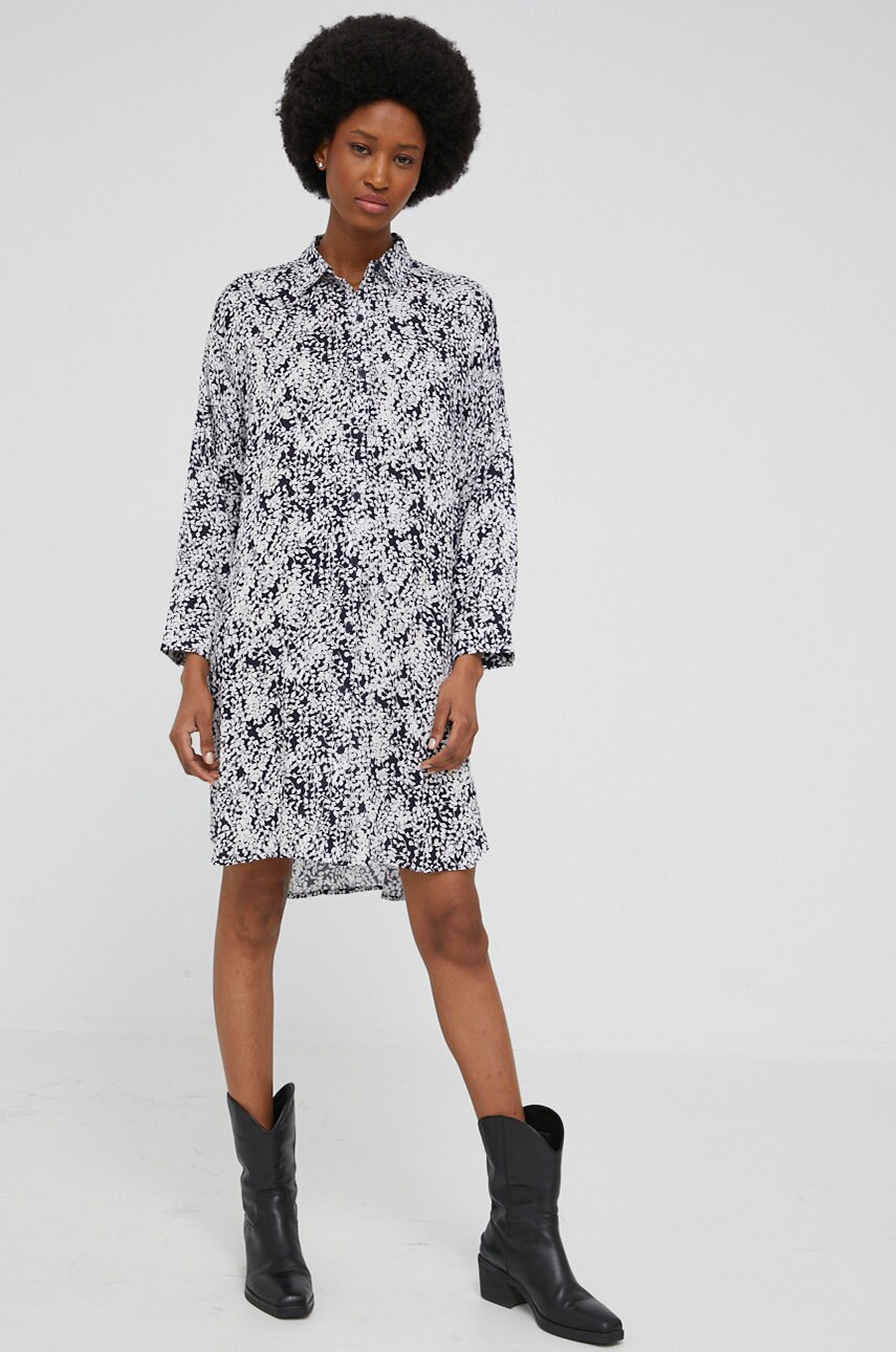 

Сукня Answear Lab колір синій mini oversize