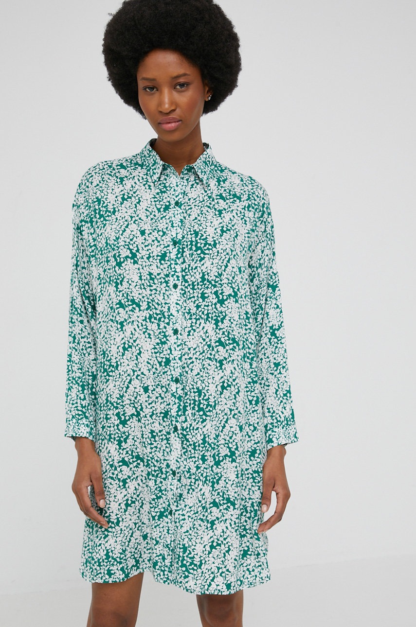 

Платье Answear Lab цвет зелёный mini oversize