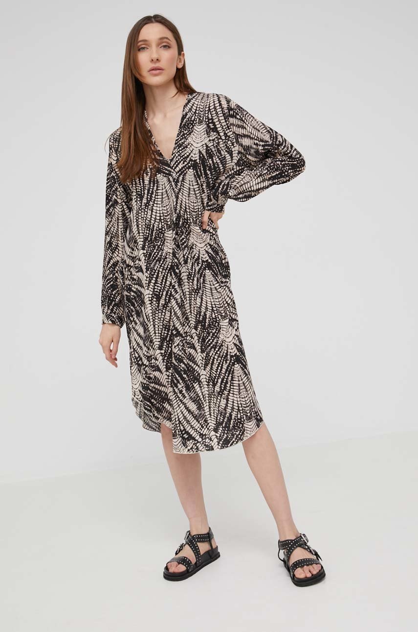 

Сукня Answear Lab колір чорний mini oversize
