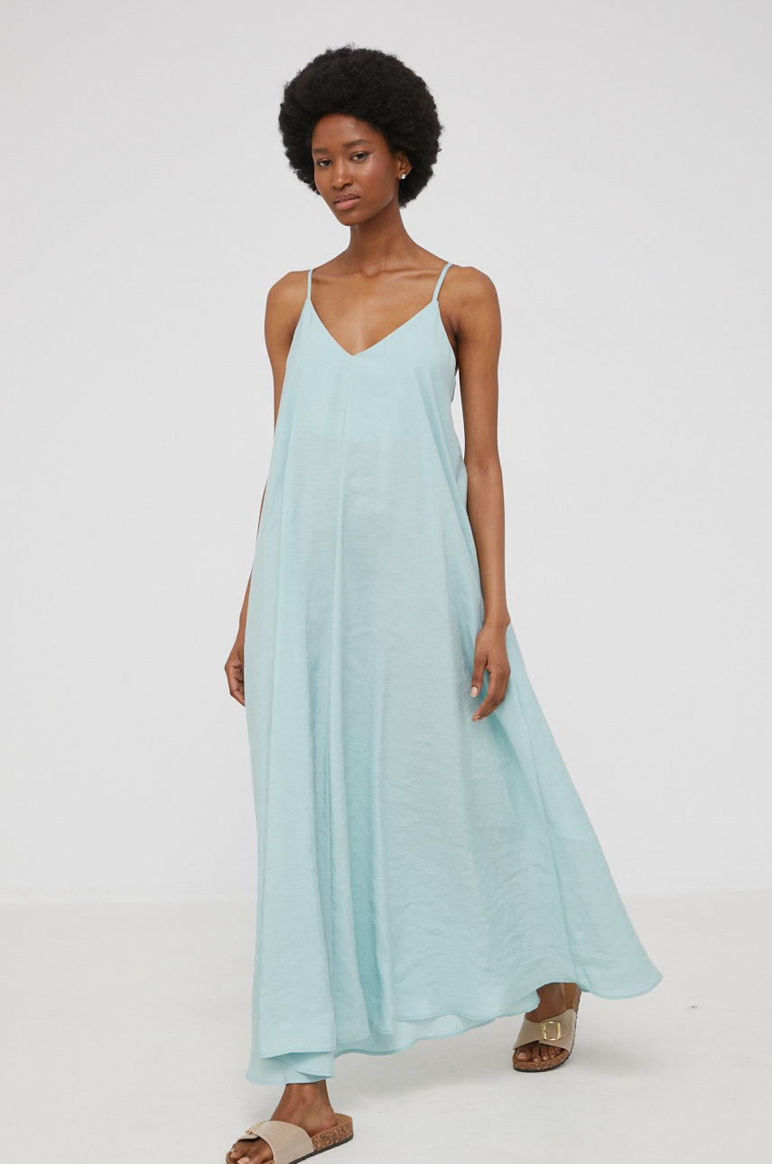 

Сукня Answear Lab колір бірюзовий maxi oversize