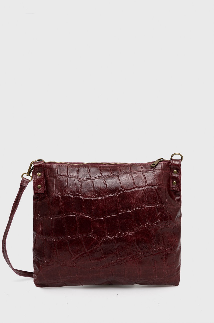 

Кожена чанта Answear Lab в червено, Червен