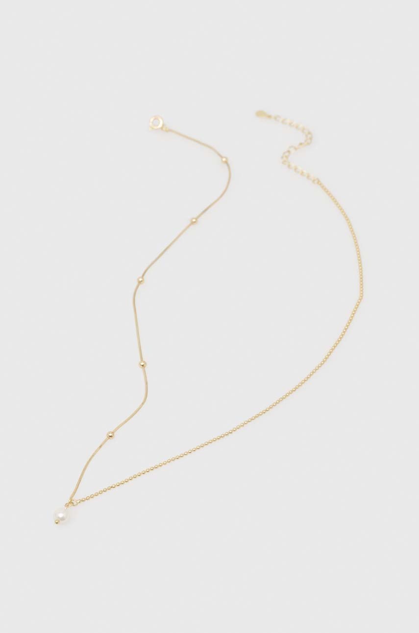 

Серебряное колье с позолотой Answear Lab
