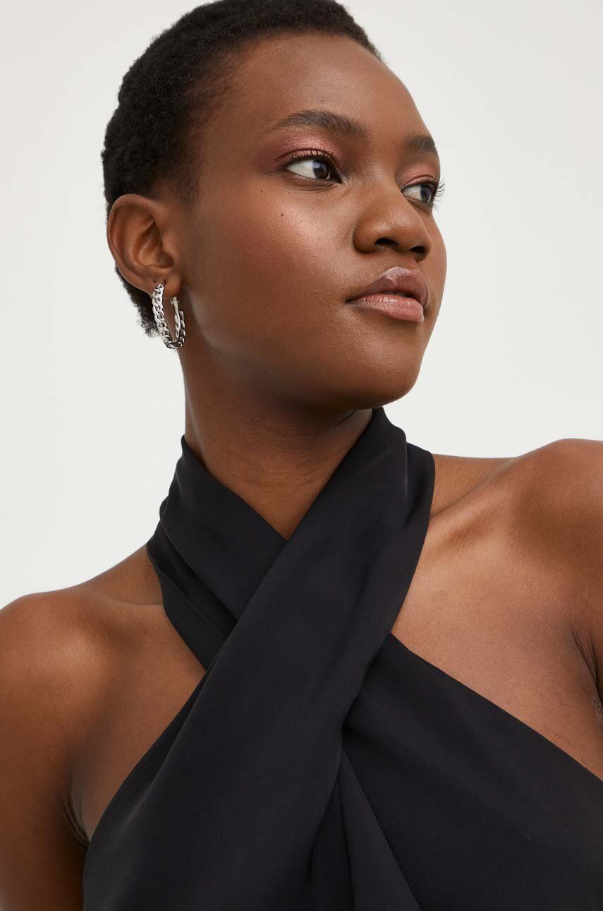 Answear Lab bluza femei, culoarea negru, neted image0