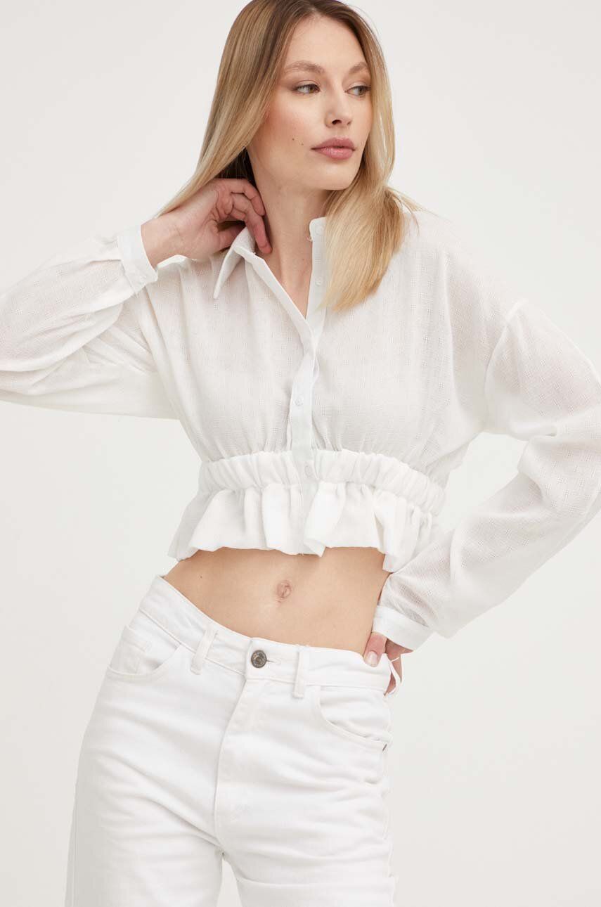 E-shop Košile Answear Lab dámská, bílá barva