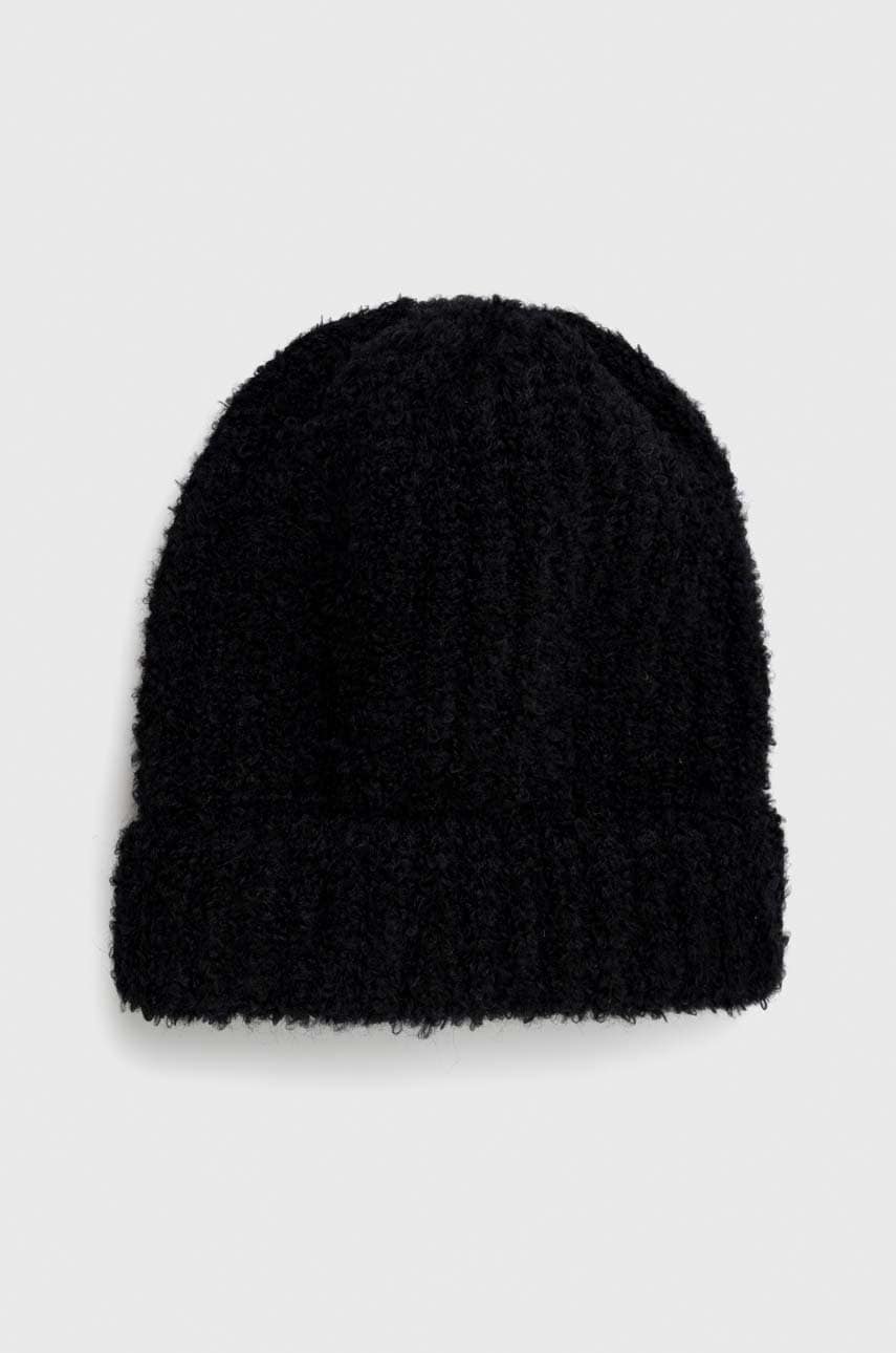 Answear Lab caciula culoarea negru, din tricot gros Answear Lab caciula culoarea negru, din tricot gros