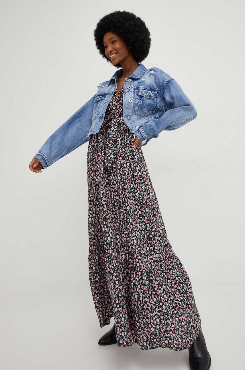 

Джинсовая куртка Answear Lab женская переходная oversize