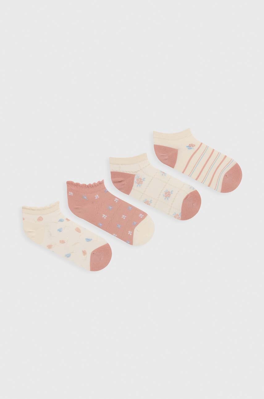 

Шкарпетки Answear Lab 4-pack жіночі колір рожевий