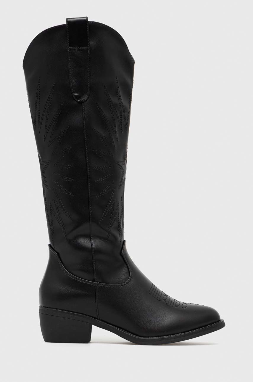 Answear Lab cizme femei, culoarea negru, cu toc drept Answear 2023-03-24