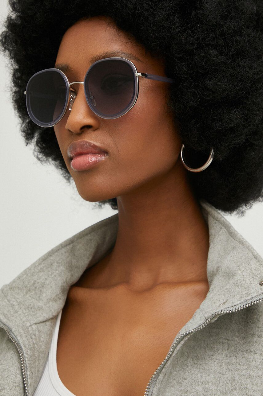 Sluneční brýle Answear Lab dámské, šedá barva - šedá -  100 % Umělá hmota