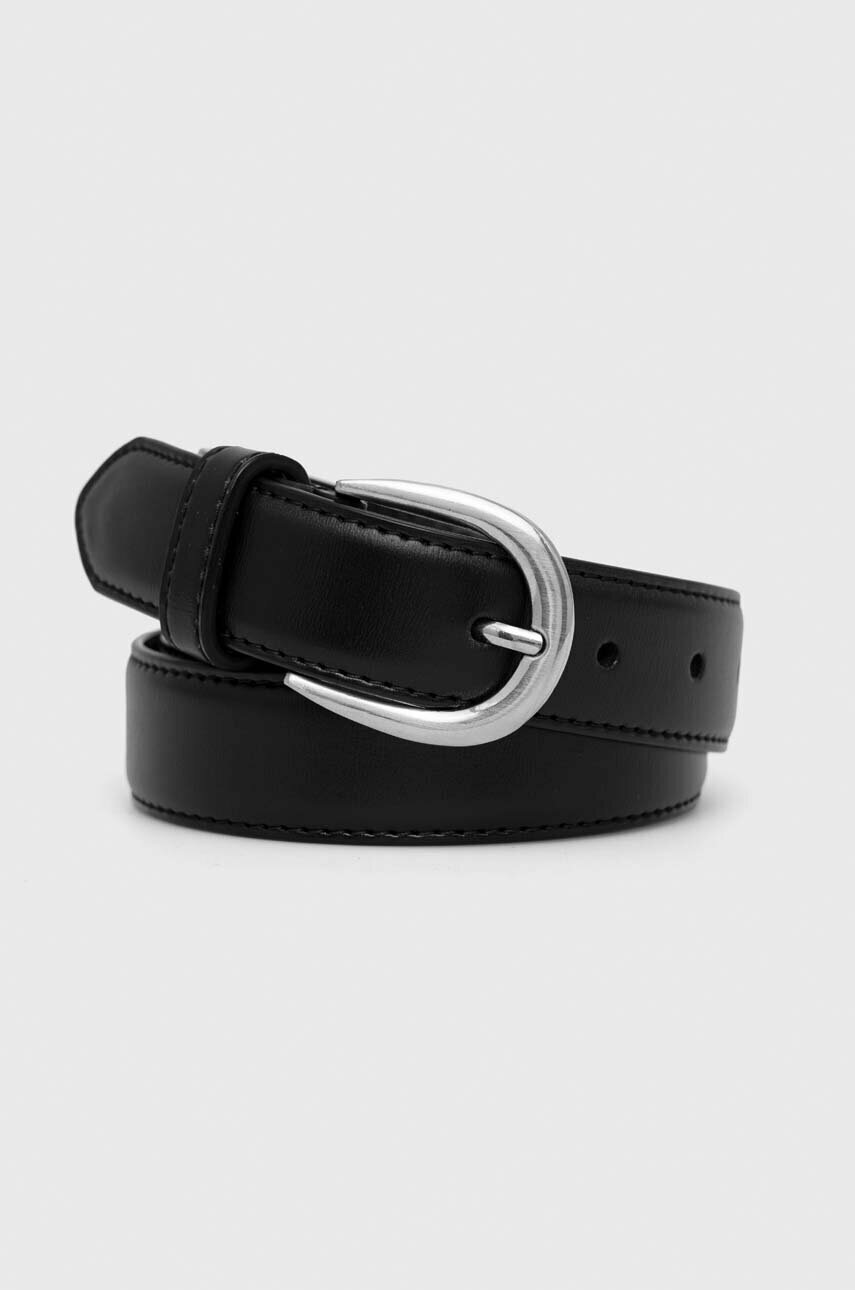 

Кожаный ремень Answear Lab женский цвет чёрный