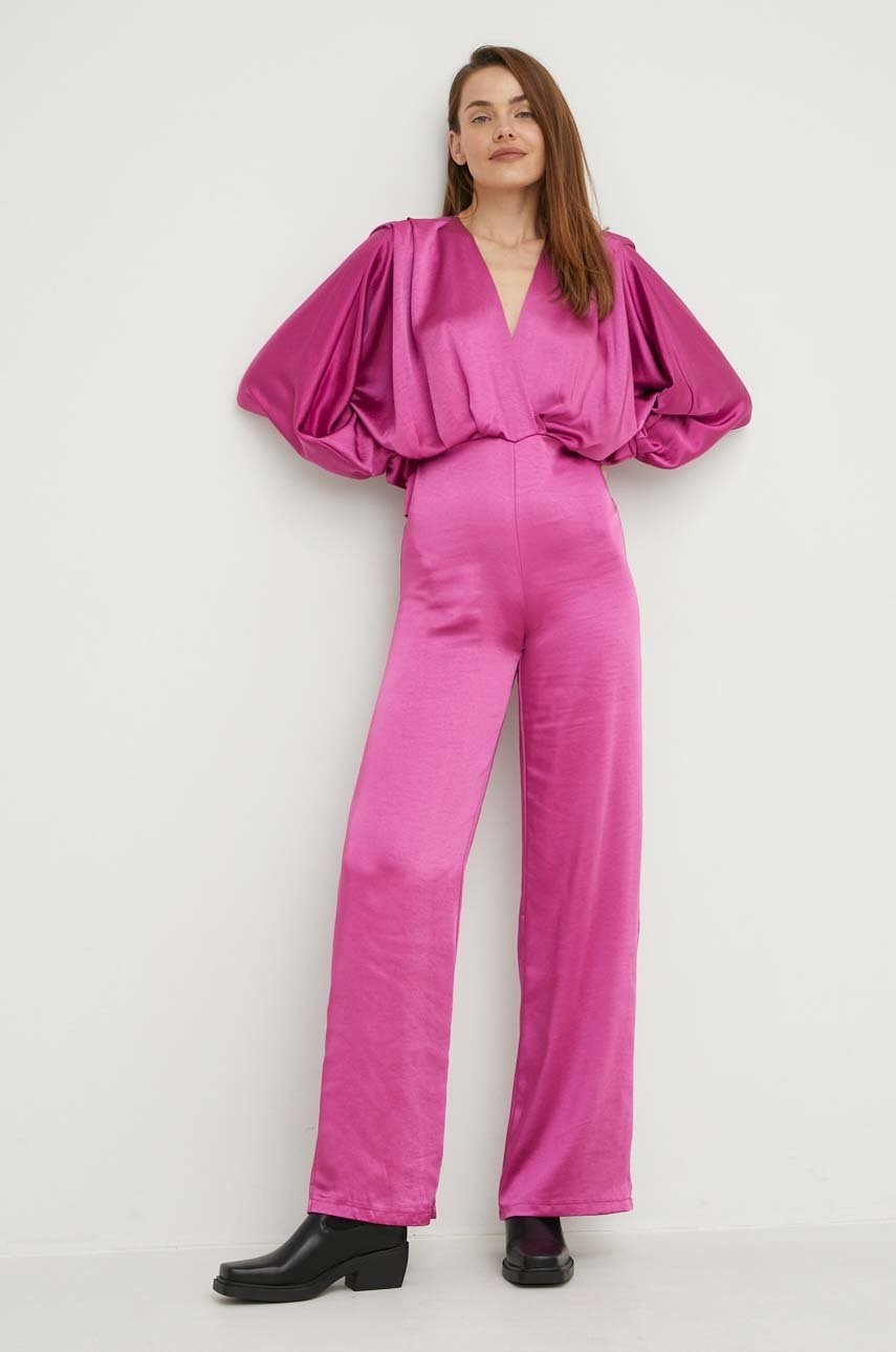 Ολόσωμη φόρμα Answear.LAB χρώμα: ροζ, φωτογραφία