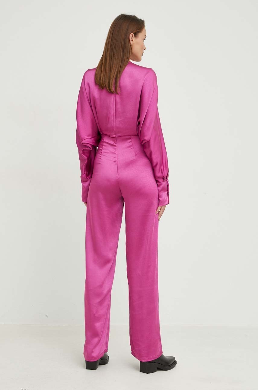 Ολόσωμη φόρμα Answear.LAB χρώμα: ροζ, φωτογραφία