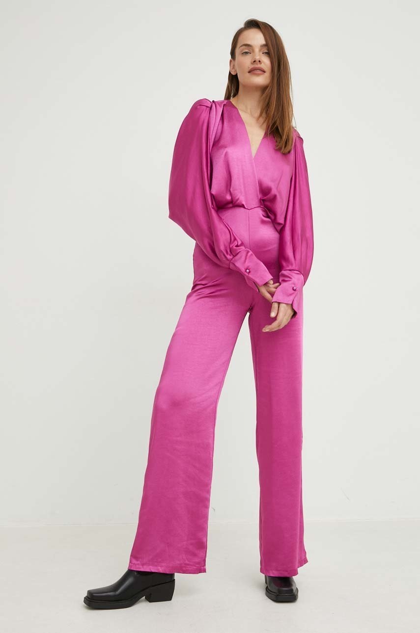 Ολόσωμη φόρμα Answear.LAB χρώμα: ροζ, φωτογραφία