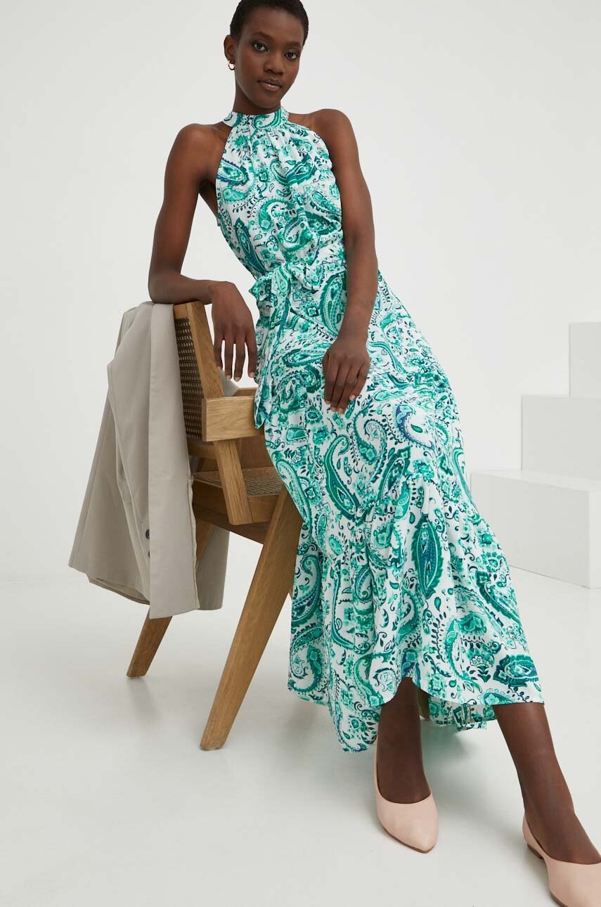 

Сукня Answear Lab колір зелений maxi oversize