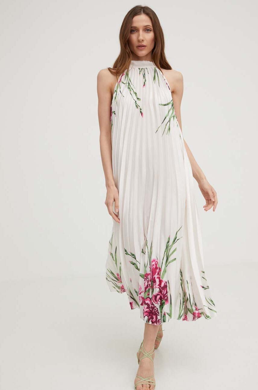 

Сукня Answear Lab колір білий midi oversize