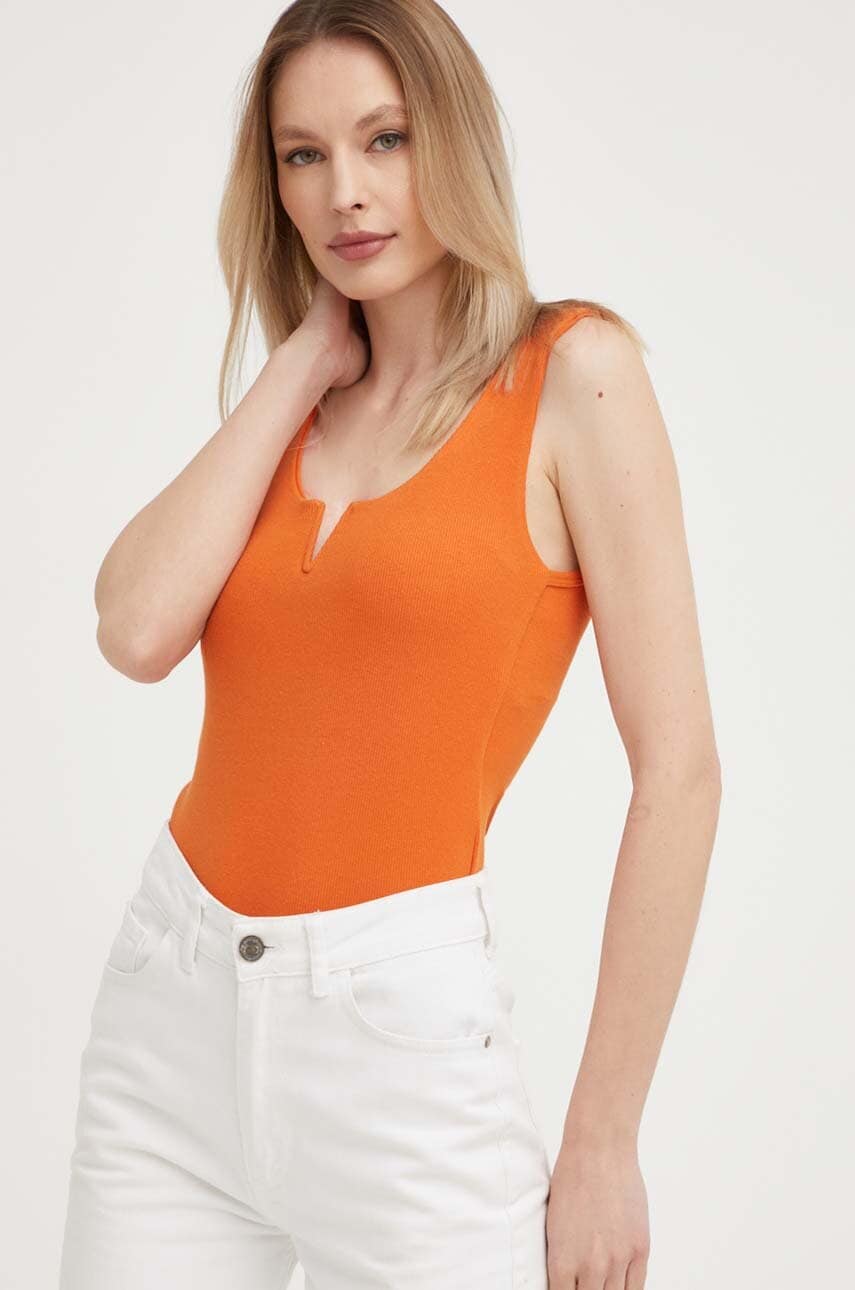 Answear lab top femei, culoarea portocaliu