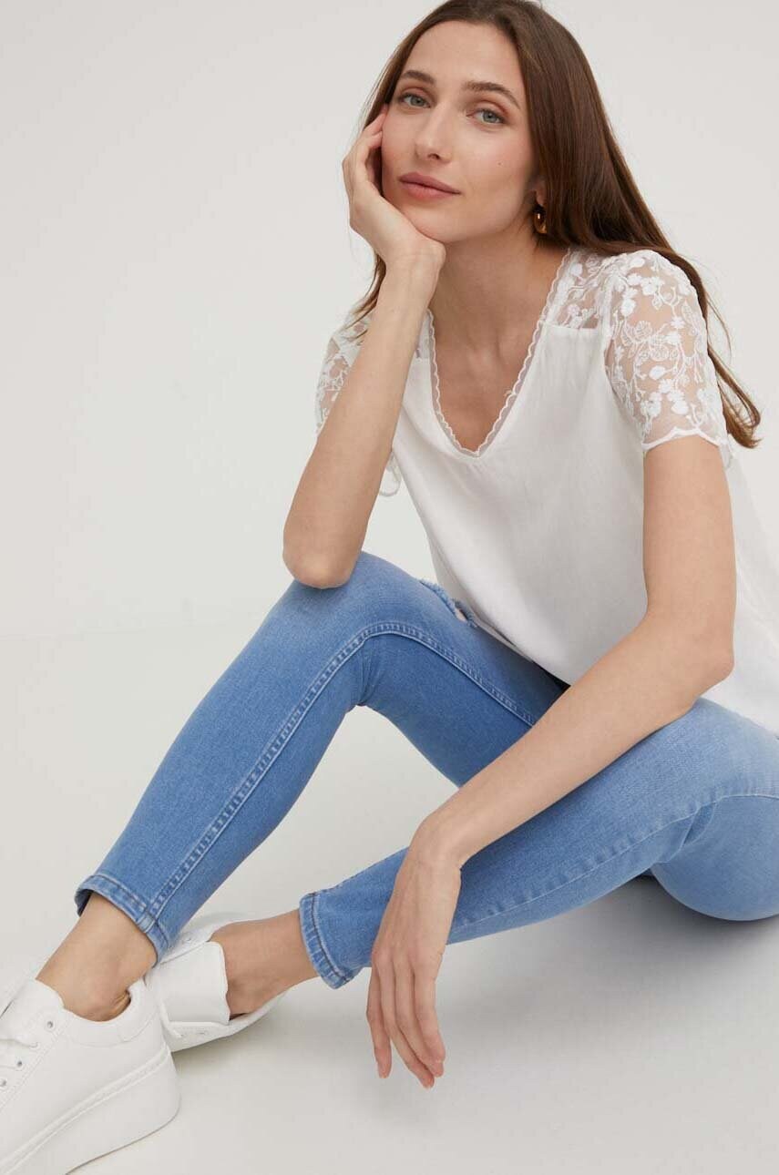 

Блузка Answear Lab колір білий