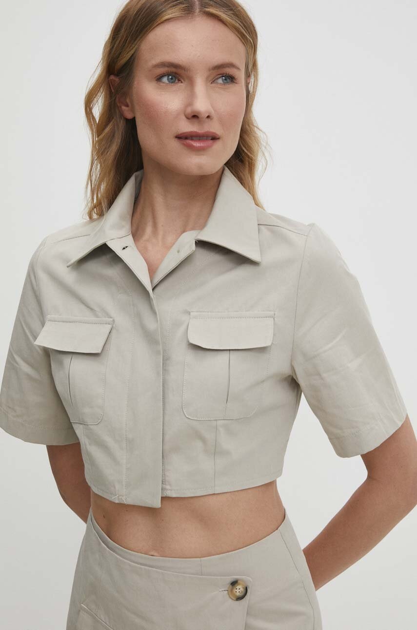 Βαμβακερό πουκάμισο Answear.LAB φωτογραφία