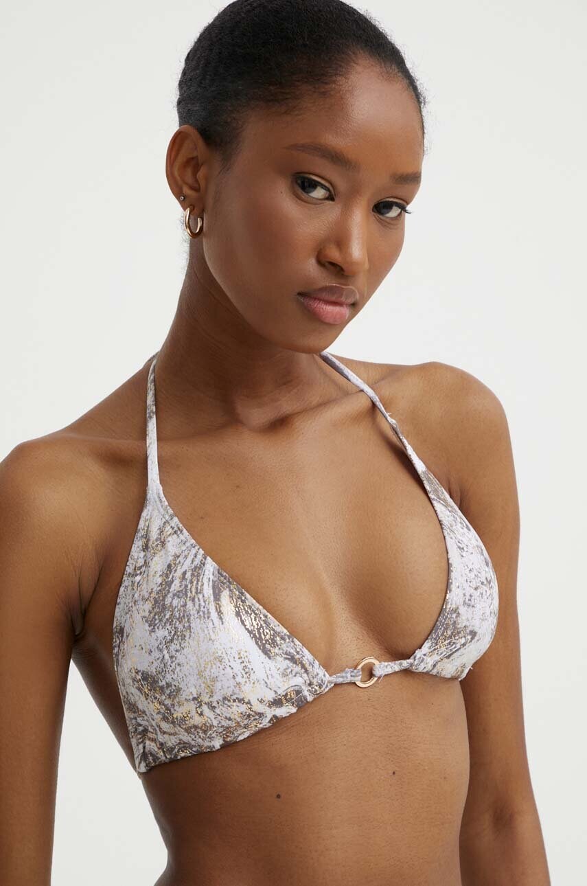 Answear Lab sutien de baie culoarea negru, cupa rigidizata