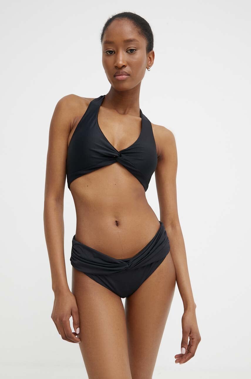 Answear Lab sutien de baie culoarea negru, cupa usor rigidizata Answear Lab sutien de baie culoarea negru, cupa usor rigidizata