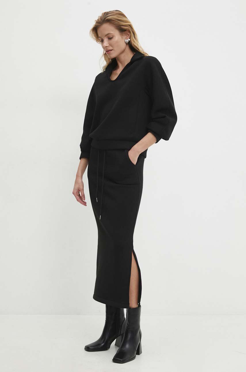 E-shop Sada - halenka a sukně Answear Lab černá barva