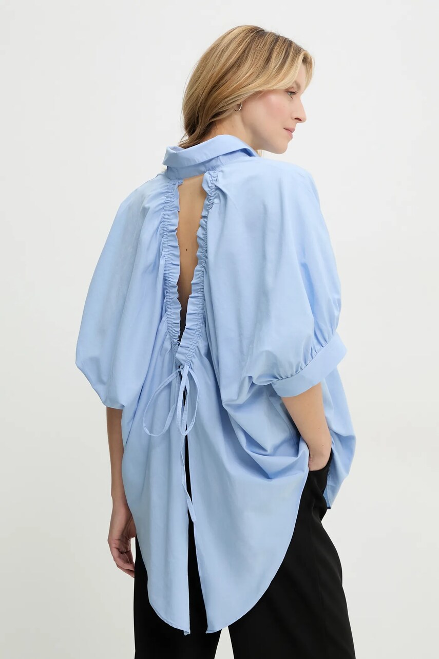 Answear Lab camasa femei, cu guler clasic, relaxed