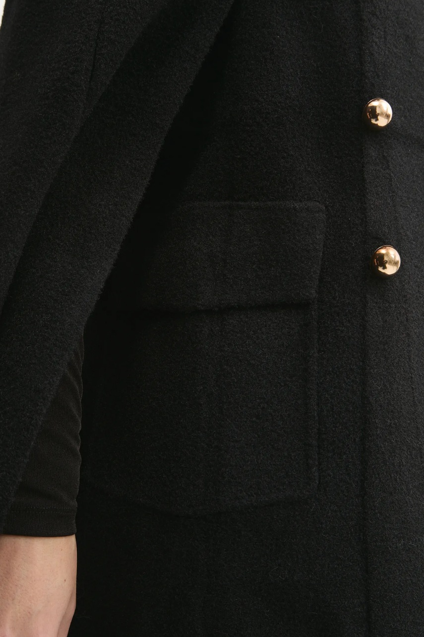 Παλτό Answear.LAB χρώμα: μαύρο φωτογραφία