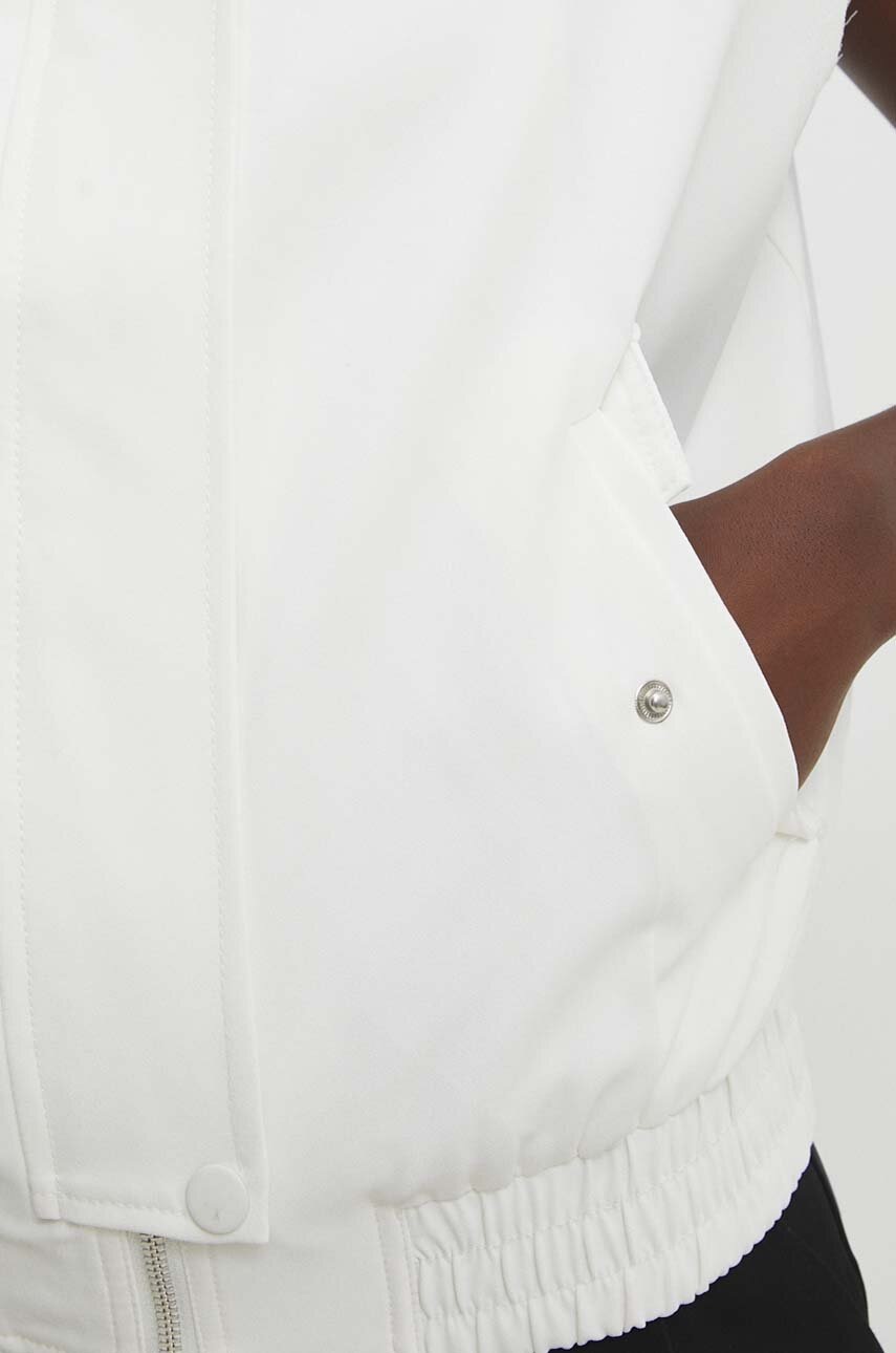 Μπουφάν Answear.LAB χρώμα: άσπρο φωτογραφία